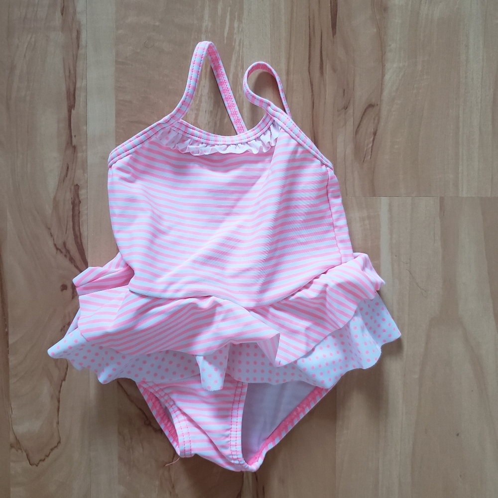 Joe Fresh Baby Girl One Piece Bathing Suit 3-6